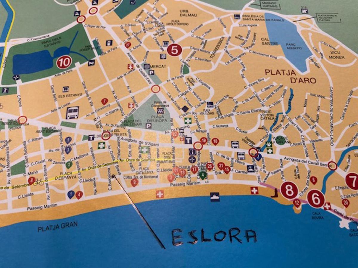Eslora - Playa De Aro Villa Castell-Castell-Platja d'Aro Buitenkant foto
